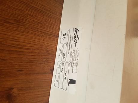 Znack.cizmy z pravej koze,zn.kati,dvakrat pouzite, 35