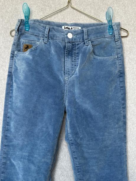 Zamatové skinny nohavice, xs