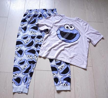 Dámska súprava sesame street, m