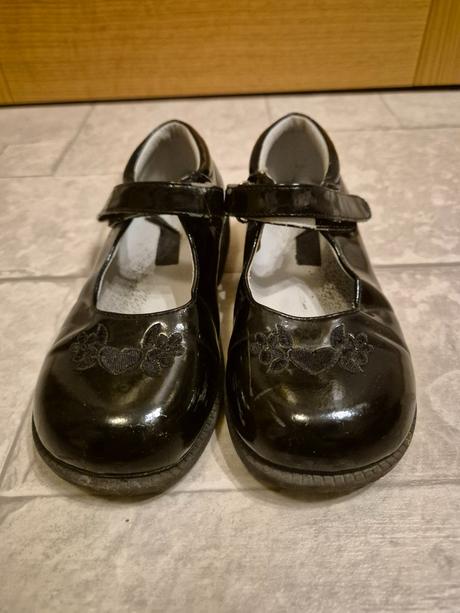 Čierne lakované baleríny pre dievča 29, 29