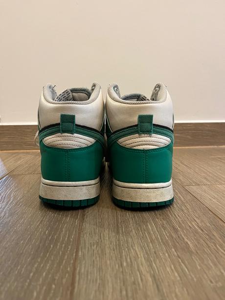 Nike dunk biela zelená č. 43, nike,43