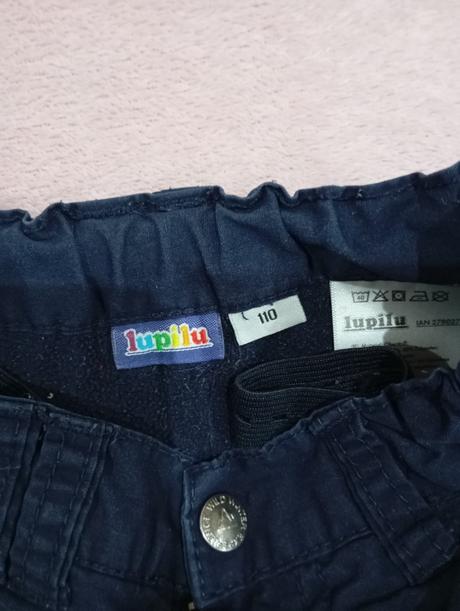 Zateplené nohavice, lupilu,110