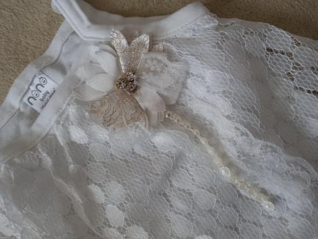 Tunika/ šaty na krstiny 80, 80