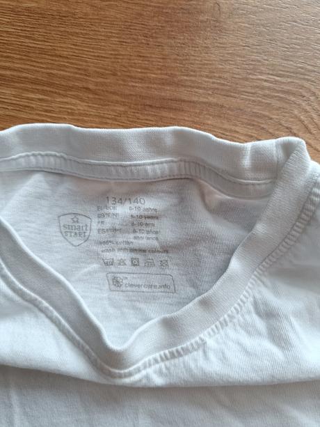 Biele tricka 134/140, 134