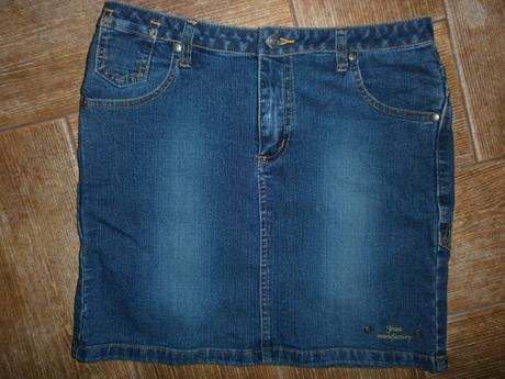 Riflová elastická sukňa drahej značky aboriginal, 40