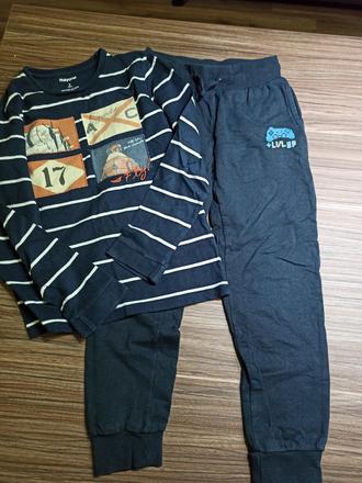 Tričko + tepláky, 134