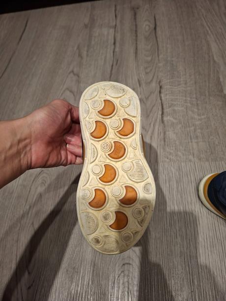 Modré tenisky s obrázkami, lupilu,27