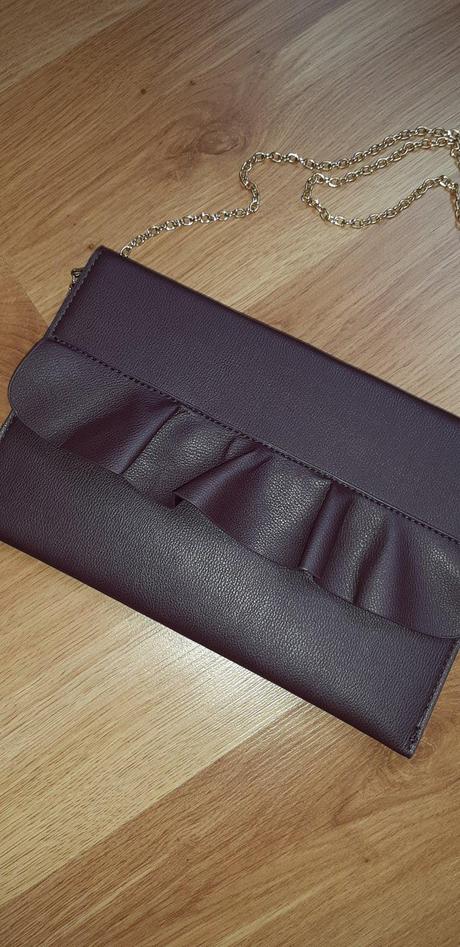 Bordová listová kabelka, pepco