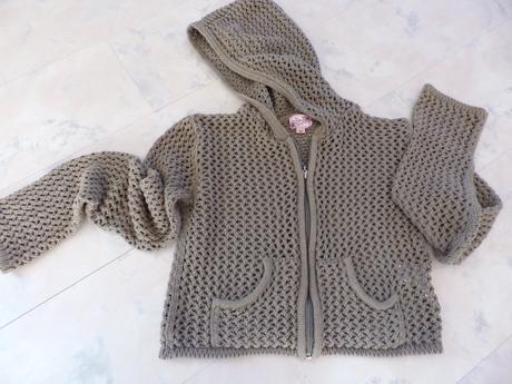 Crop sveter pod lopatky, m