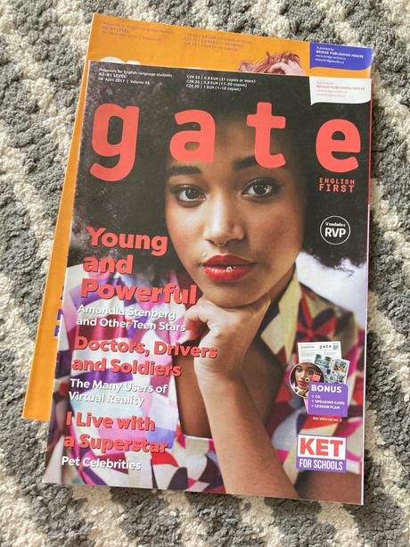 Časopis gate 6ks, karta a cd, 