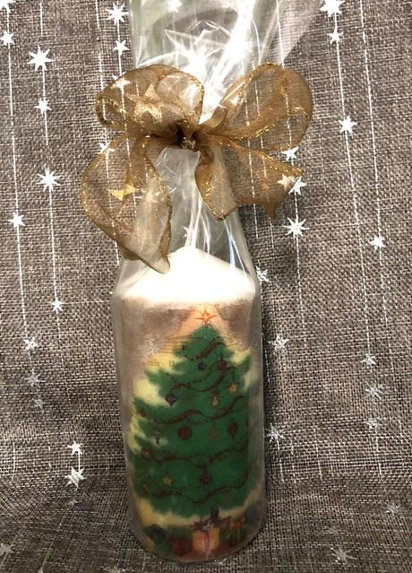 Vianocna sviecka, 14 cm,