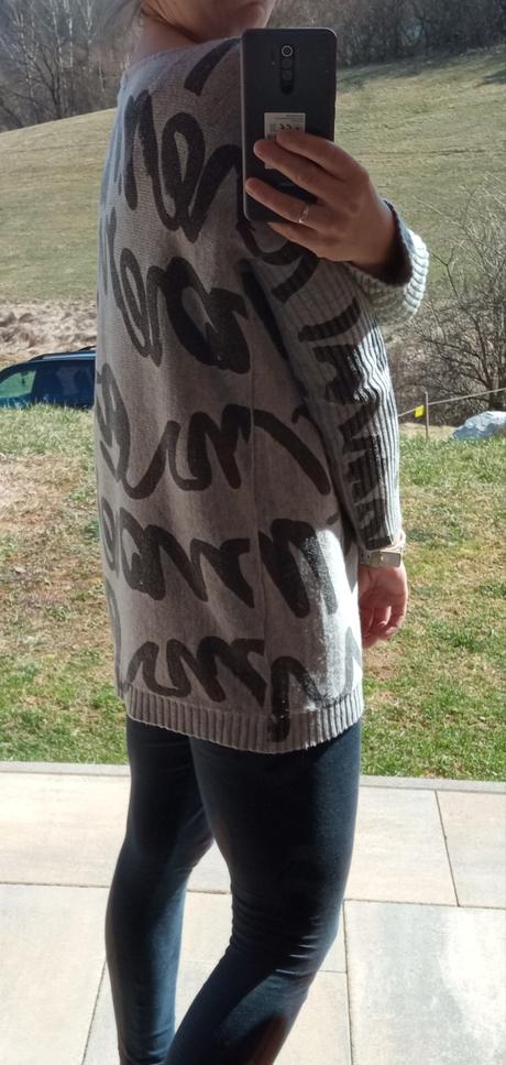 Dámsky sveter širší veľ s, m, až l, m