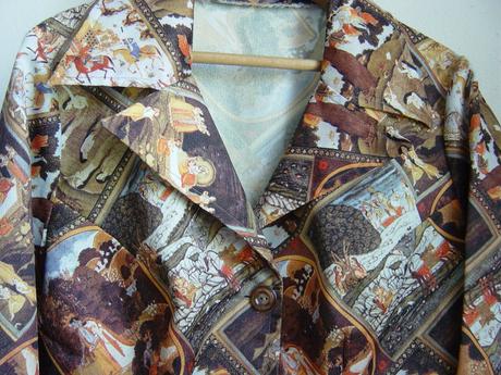 Sako s originálnou potlačou, m