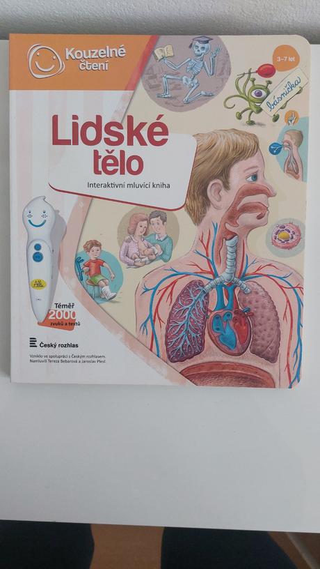 Albi kouzelné čtení lidské tělo, 