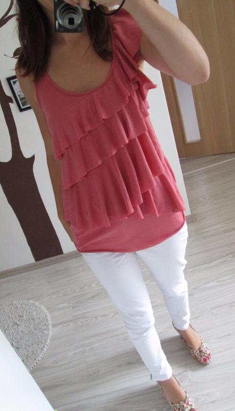 Volánikový top s/m, m