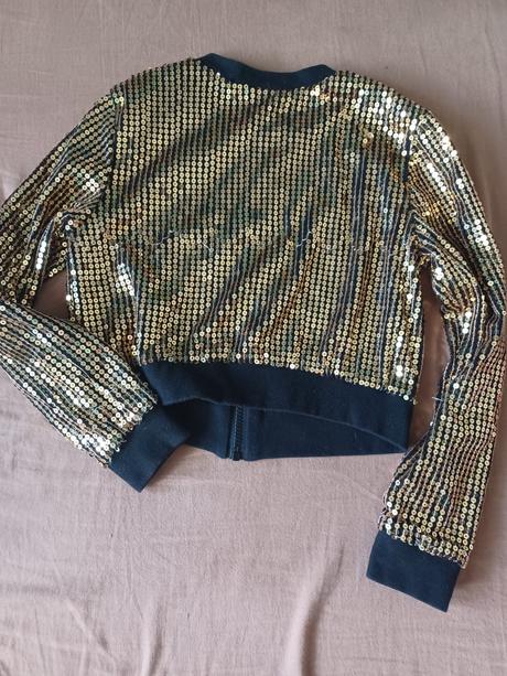 Slavnostná flitrová bundicka, kappahl,134