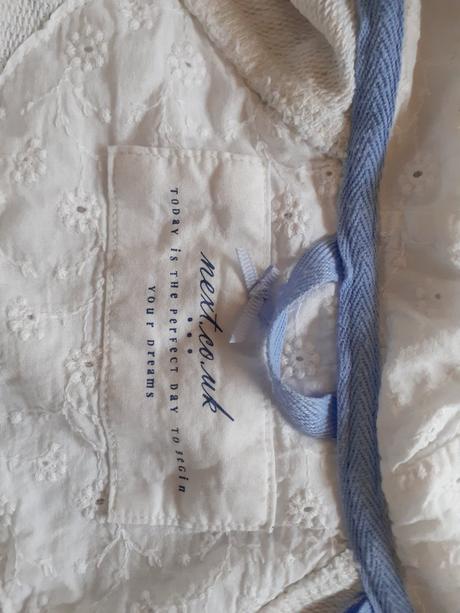 Mikina next, pridávam aj blúzku h&m, next,122