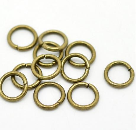 Spojovacie krúžky 8 mm - balenie 10 kusov,