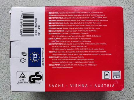 Dierovačka na papier-nová, 