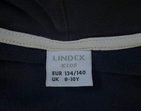 Detská mikina zn. lindex 134/140 - 8-10 rokov, lindex,134
