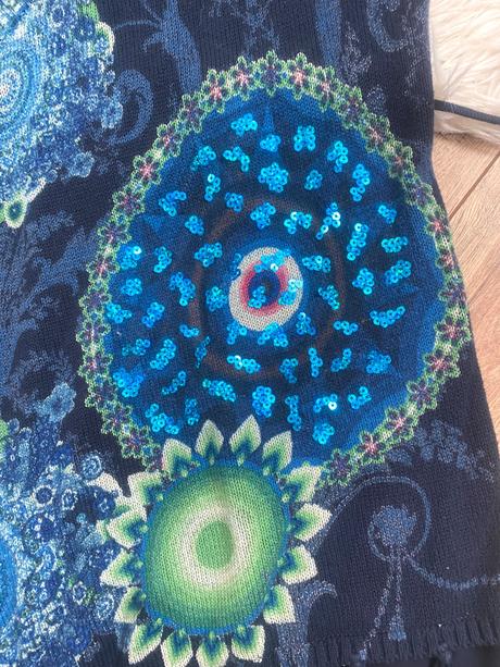 Desigual asymetricky kardigan s/m, desigual,s