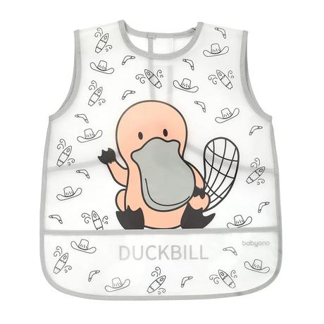 Babyono 838 podbradník umývateľný 30x35 cm, 12m+,