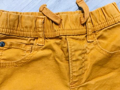 Perfektné okrové slim nohavice od gap, gap,104