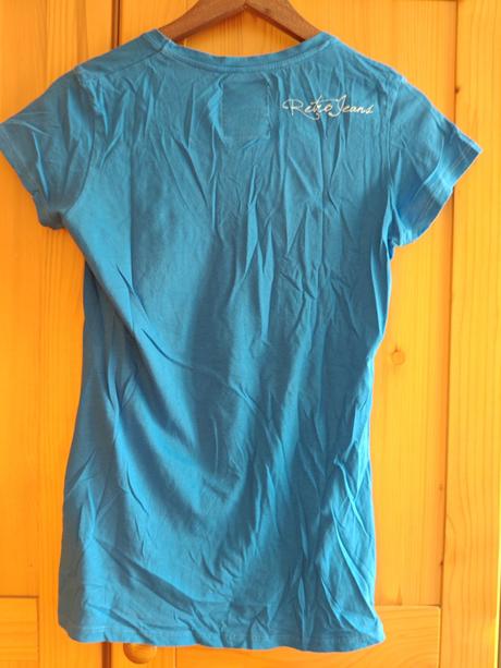 Retro jeans originál štýlové moderné tričko s, s