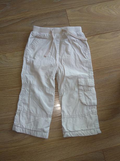 Tenké nohavice podšite sietovinou 12-18 mesiacov, 86