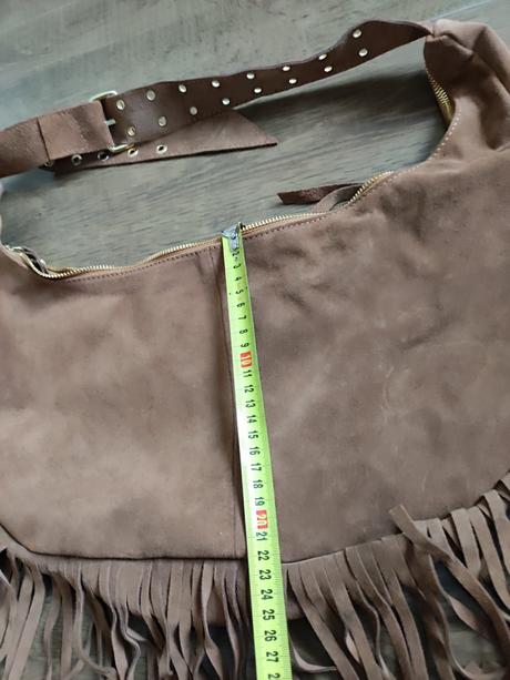 Dámska kožená kabelka genuine leather, 