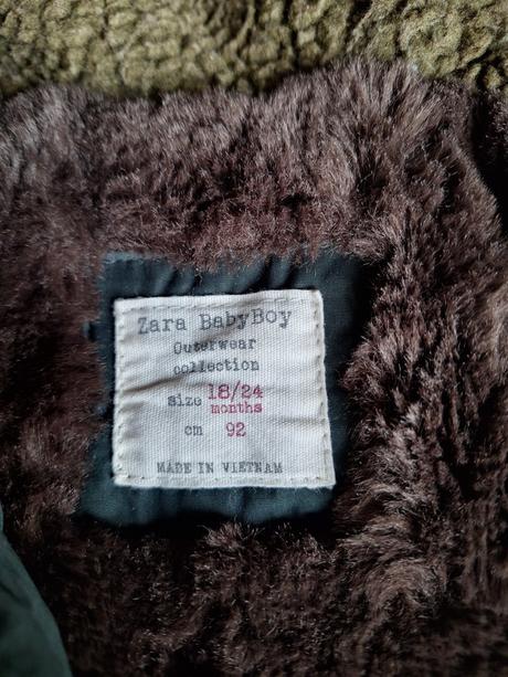 Zimná bunda, zara,92