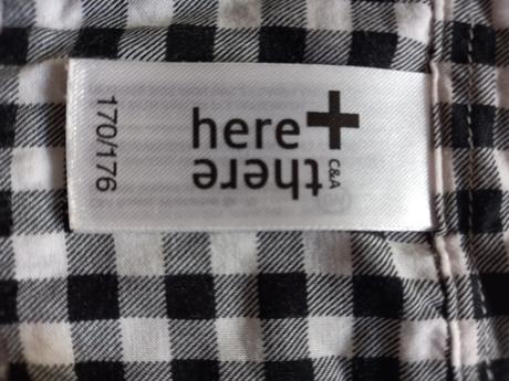 Dievčenská košeľa, c&a,170