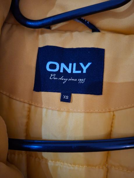 Bunda only, žltá, v.xs, only,xs