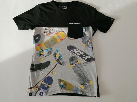 Tričko s náprsným vrecúškom, reserved,152