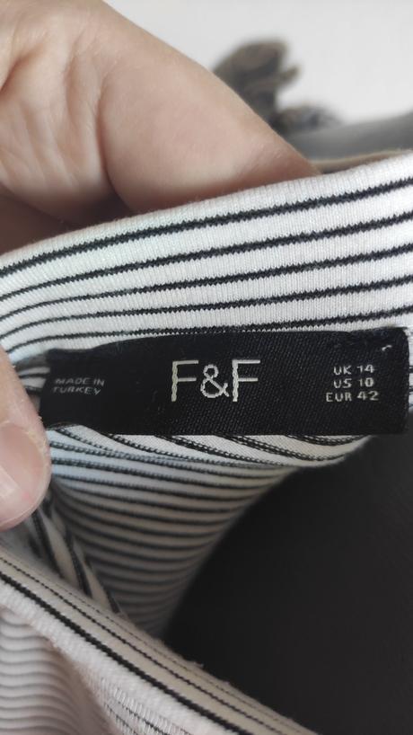 Tričko pásikavé, f&f,42