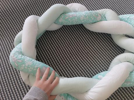 Vrkoč mantinel do postieľky, šírka (cm): 30,dĺžka (cm): 220