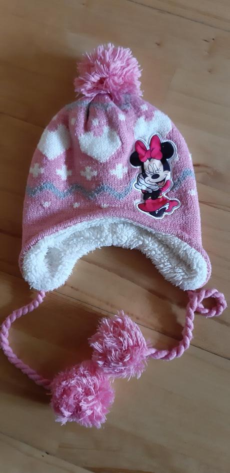 Teplučká čiapka minnie, disney,50