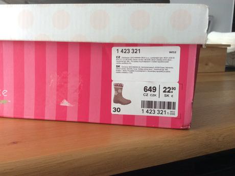 Dievčenské čižmy, deichmann,30