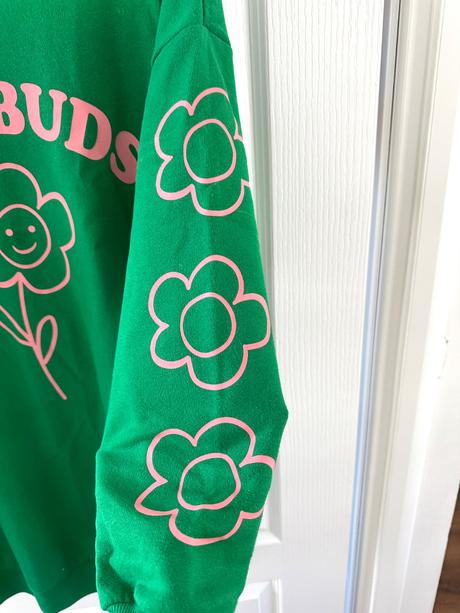 Zelené mikinové šaty, tunika best buds, house