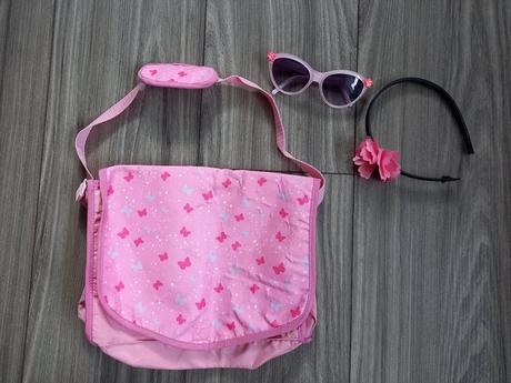 Kabelka,okuliare,čelenka, 