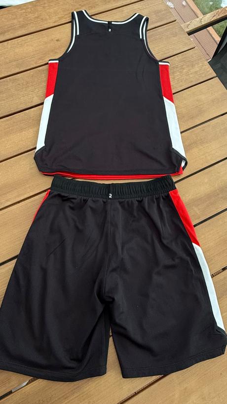 Basketbalový obojstranný dres 130-152cm, tarmak,146