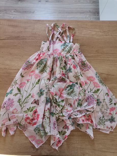 Dievčenské letné vilove šaty, 92