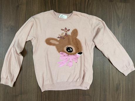 Tenký pulovrik v. 122/128, h&m,122