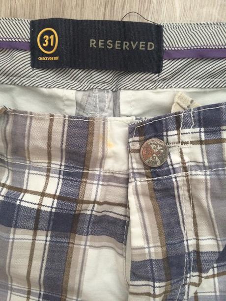 Šortky 3/4,vel.31, reserved,30