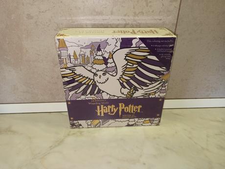 Harry potter winter at hogwarts - coloring set,