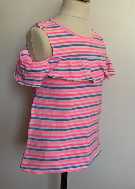 Girls pruhované tričko, 134