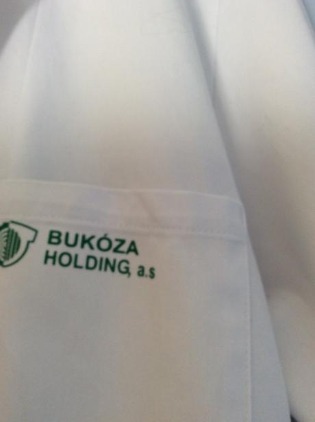 Biely plášť pre lekárov/laboratória, xxl