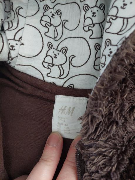 Overal macko, h&m,56