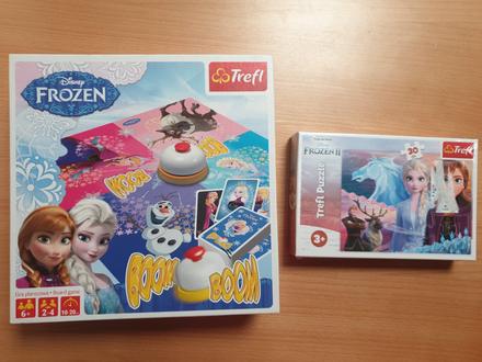 Skladacky frozen 2+ spolocenska hra,