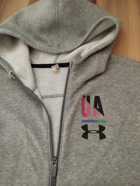 Sivá mikina under armour, 146-152, 10-12r., 146